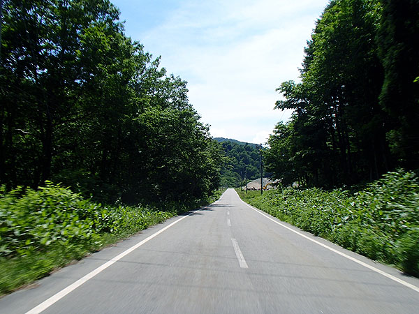 路面状況はまったく問題なし